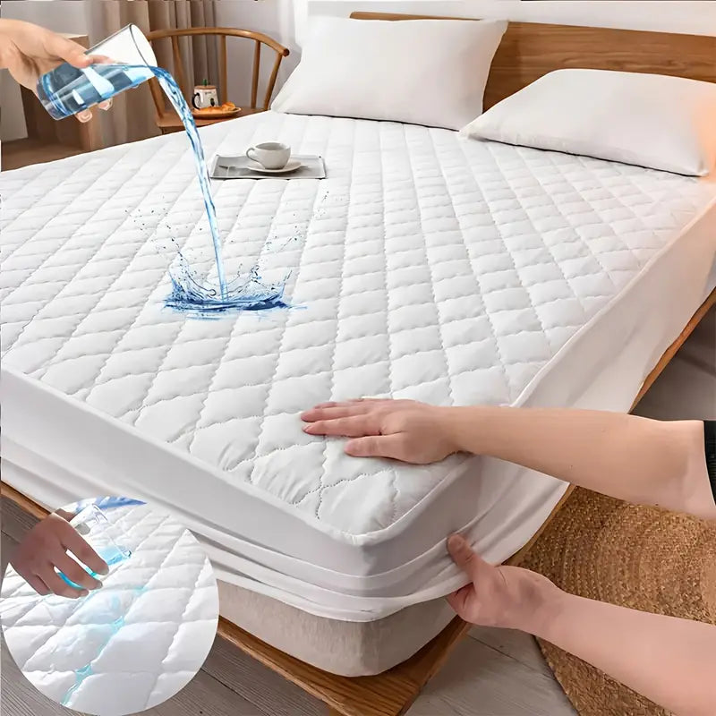 3 en 1 - Combo protector de colchón impermeable