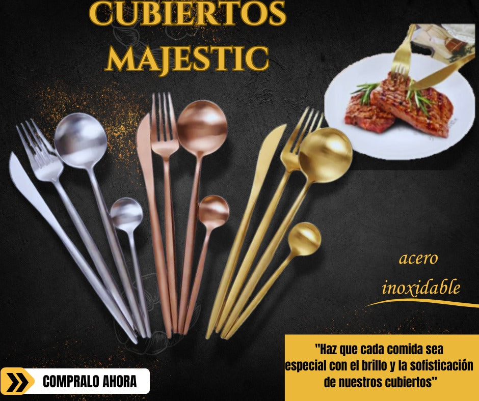 Set de Cubiertos Premium con Diseño Moderno para Cocina