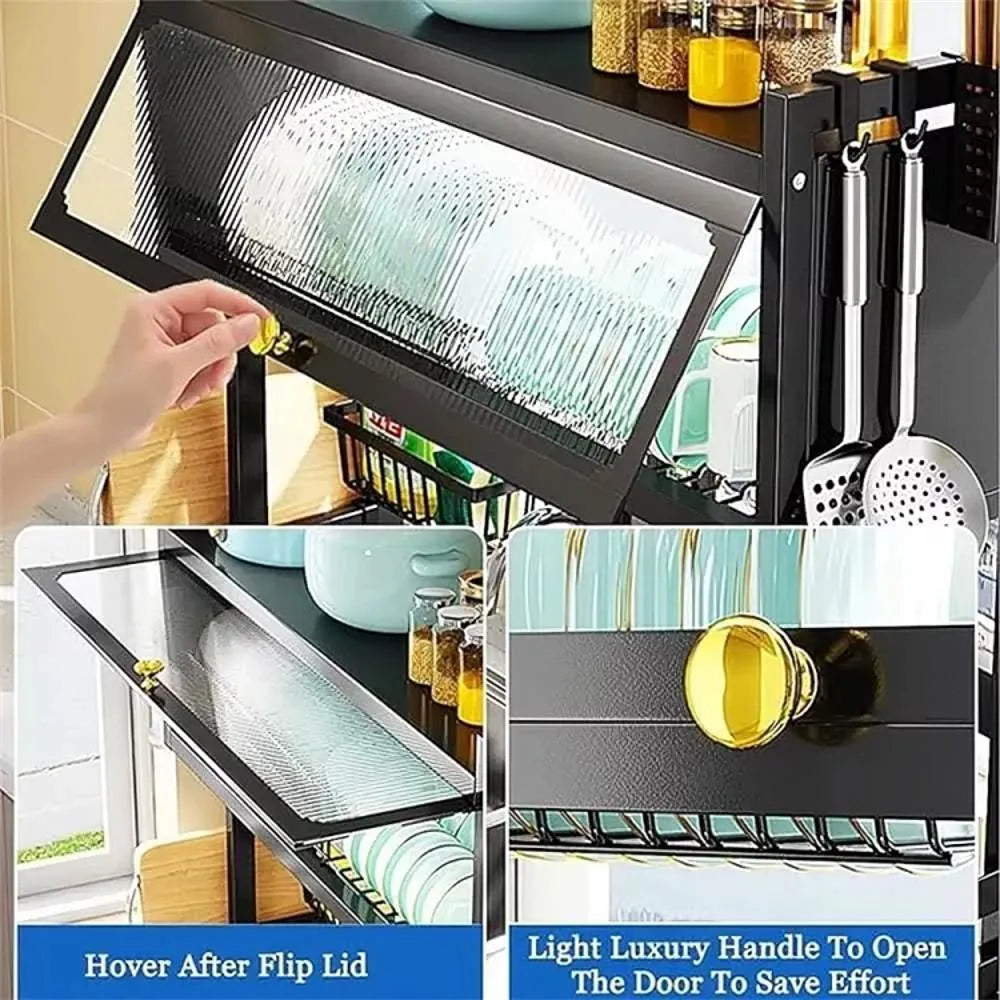 Escurridor Loza Con Tapa De 65 Cm