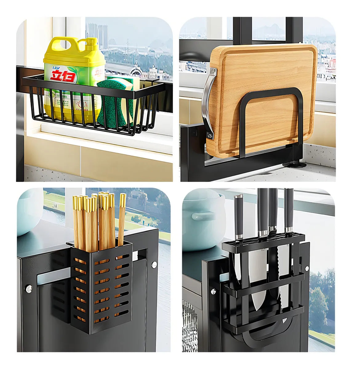 Escurridor Loza Con Tapa De 65 Cm