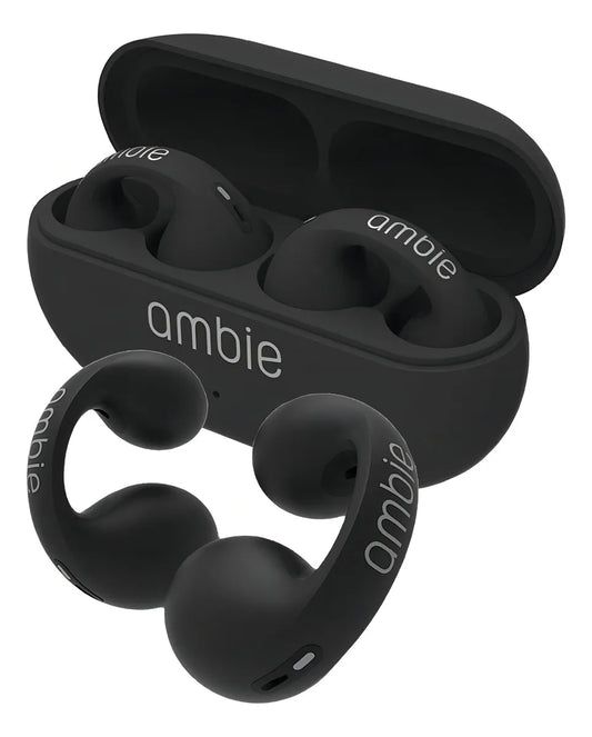 Auriculares Bluetooth Tipo Pendiente Ambie Earcuffs 5.3 Color Negro