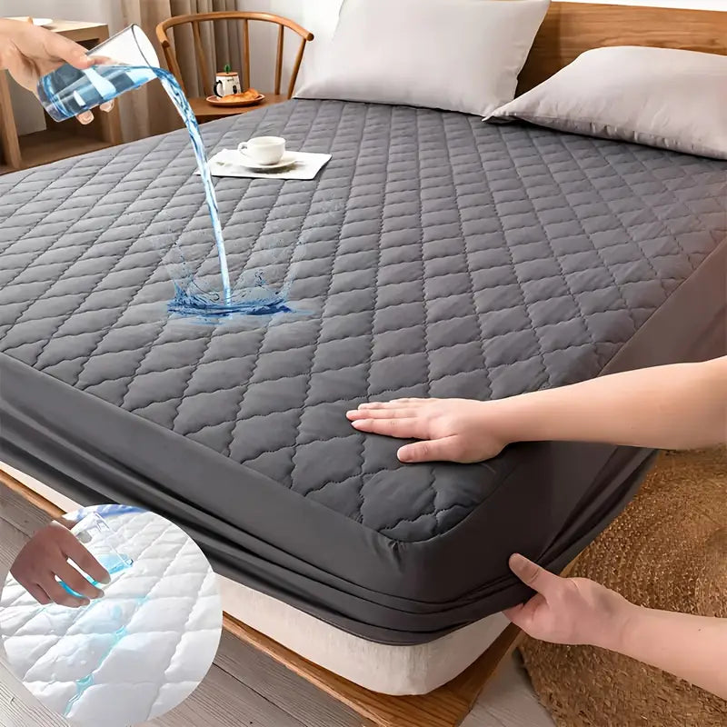 3 en 1 - Combo protector de colchón impermeable